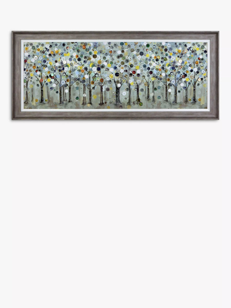Art Marketing The Timekeeper framed canvas 72x167cm - British product
