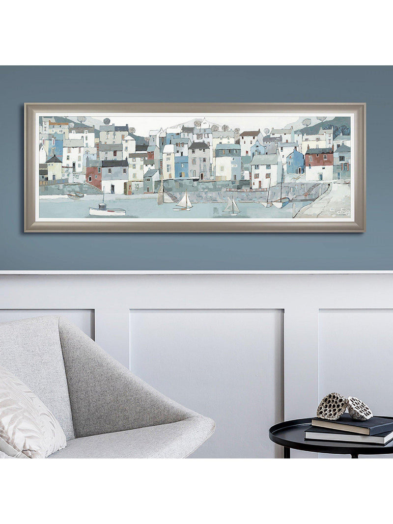 John Lewis Adelene Fletcher shoreline framed canvas 52x138cm, imported from the UK