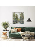 Art Marketing Silvia Vassileva At Dawn framed canvas 80x80cm, imported from the UK