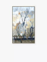John Lewis Art Marketing 'Silver Birch Blues' Framed Canvas Print, 67 x 40cm- Buy online at McGrocer