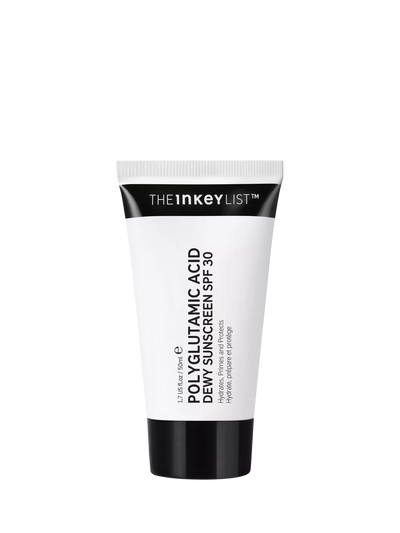 John Lewis The INKEY List Polyglutamic Acid Dewy Sunscreen SPF30 Sun Cream 50ml- Buy online at McGrocer