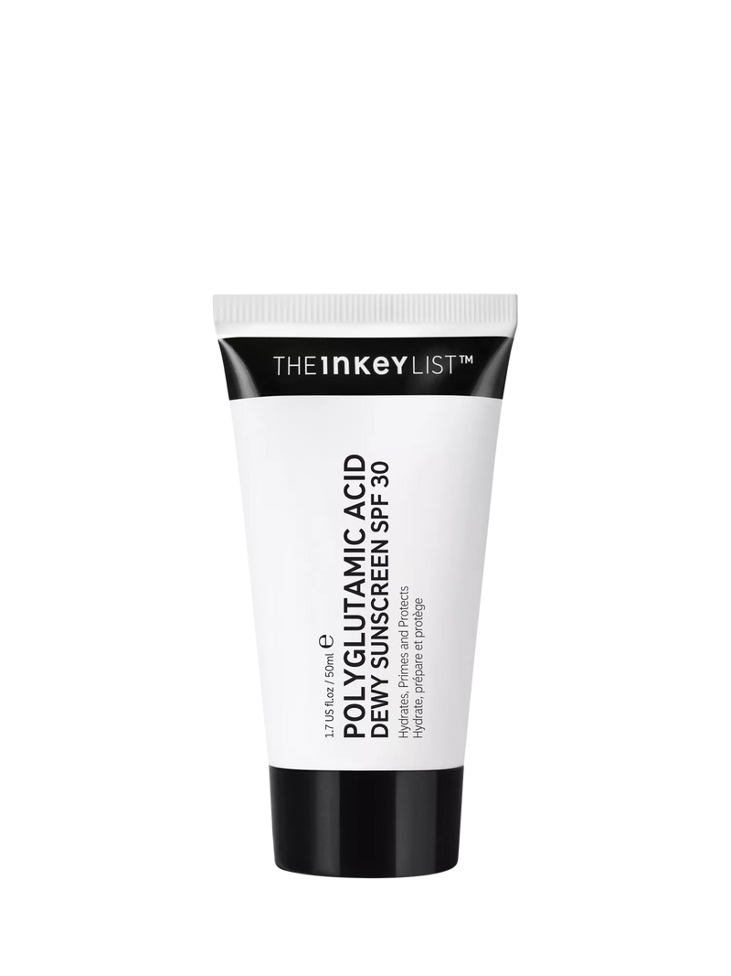 The INKEY List Polyglutamic Acid Dewy Sunscreen SPF30 50ml (British brand)