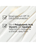 The INKEY List Polyglutamic Acid Dewy Sunscreen SPF30 50ml (British brand)