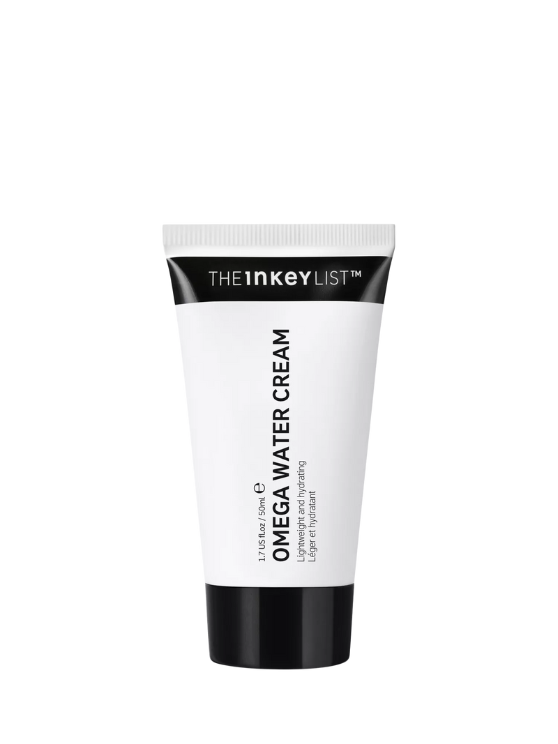 The INKEY List Omega Water Cream face moisturiser 50ml (British brand)