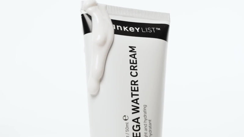 The INKEY List Omega Water Cream face moisturiser 50ml (British brand)