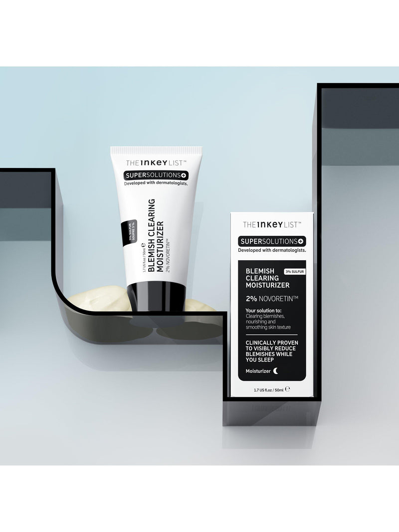 The INKEY List blemish clearing moisturiser with NovoRetin 50ml (British brand)