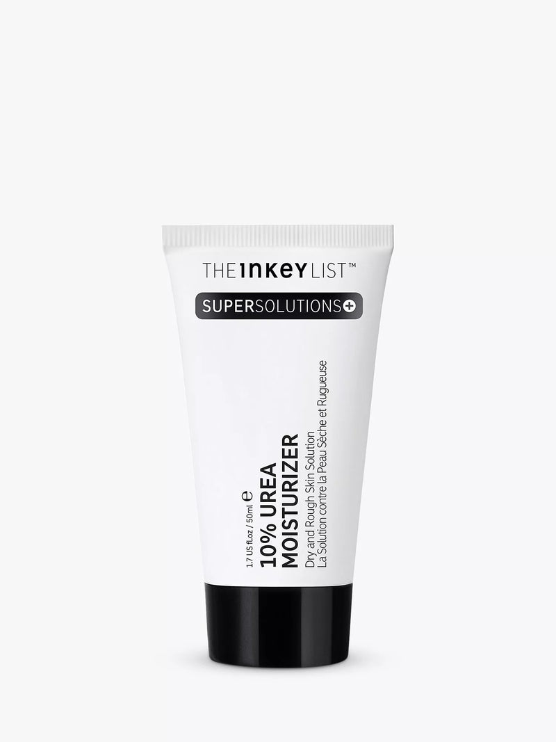 The INKEY List 10% Urea Dry and Rough Skin Solution Moisturiser 50ml (British brand)