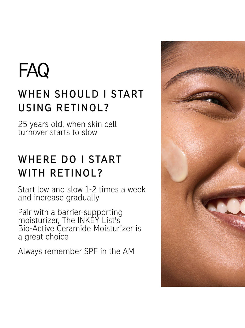 The INKEY List Retinol Serum slow-release 30ml, UK version