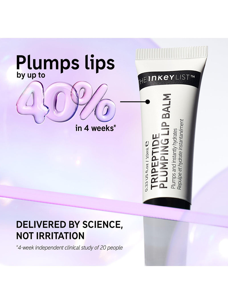 The INKEY List tripeptide plumping lip balm (British brand)
