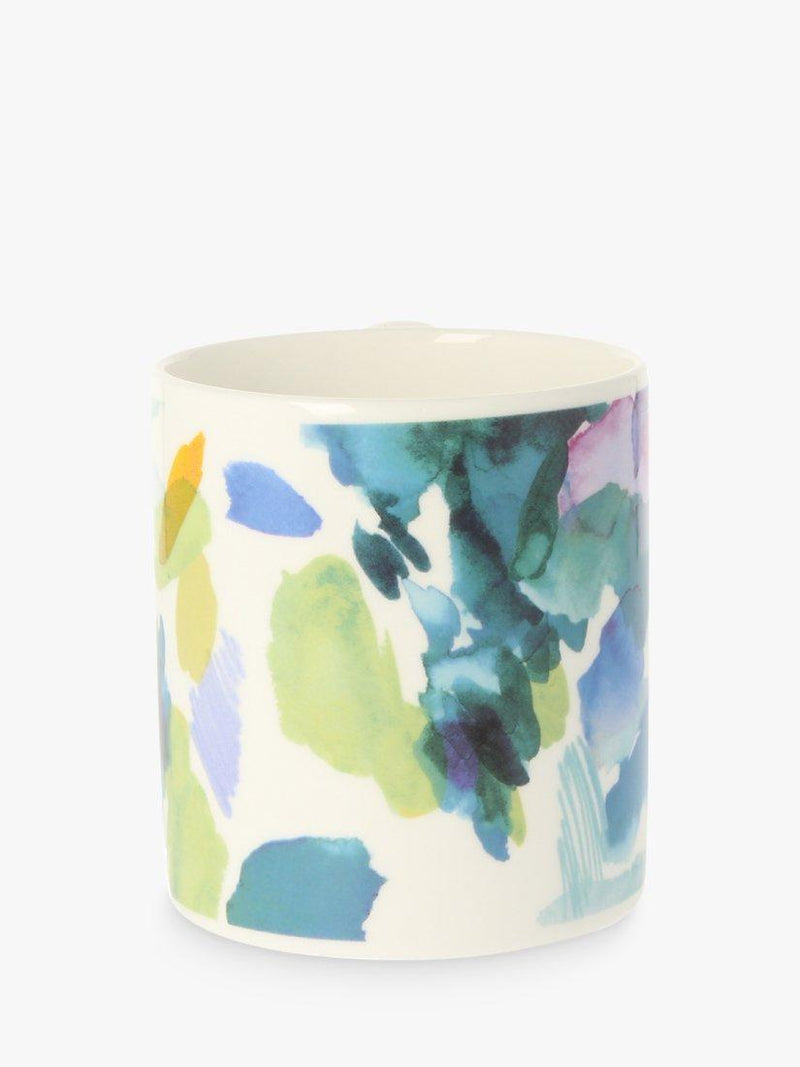 bluebellgray abstract print bone china mug 300ml multi-color, imported from the UK