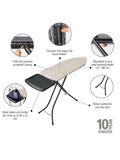 Brabantia ironing board C 124x45cm denim grey - British product