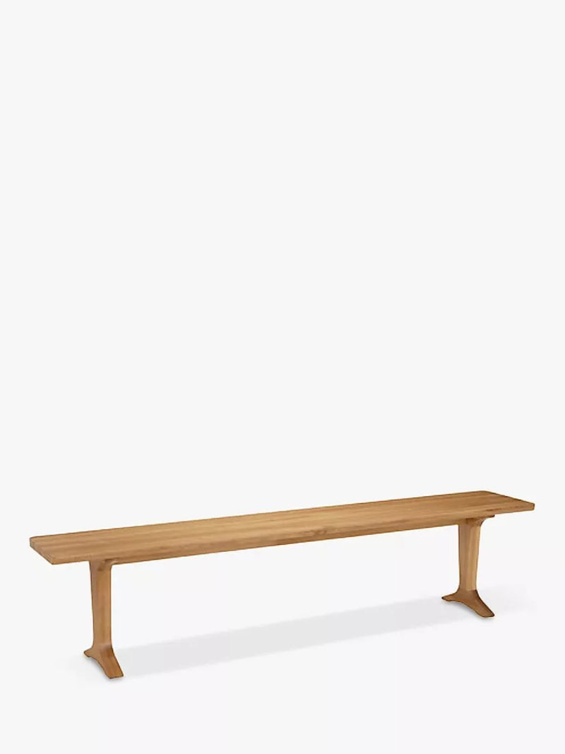 Case Ballet dining bench oak 190cm, imported from the UK