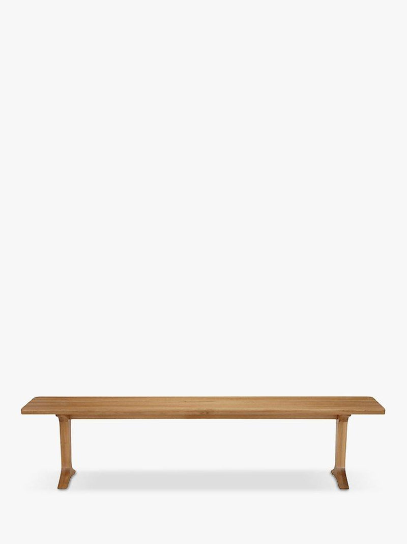 Case Ballet dining bench oak 190cm, imported from the UK
