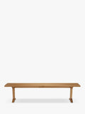 Case Ballet dining bench oak 190cm, imported from the UK