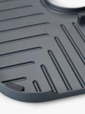 Joseph Joseph grey large sink saver with removable plug, UK version