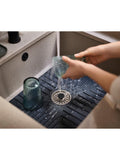 Joseph Joseph grey large sink saver with removable plug, UK version