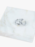 Auree Knightsbridge silver hoop earrings 2cm, UK version