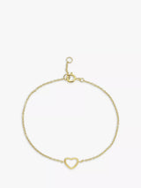 John Lewis Auree Verona Love Heart Chain Bracelet- Buy online at McGrocer