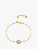 Bracelet vermeil pierre de naissance Auree
