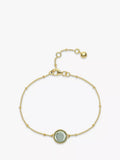 Bracelet vermeil pierre de naissance Auree
