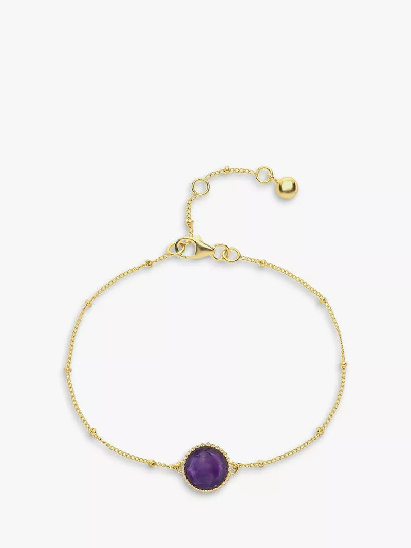 Bracelet vermeil pierre de naissance Auree
