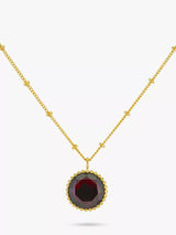 John Lewis Auree Barcelona Birthstone Vermeil Necklace- Buy online at McGrocer