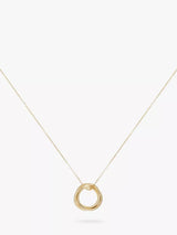 John Lewis Auree Knightsbridge Russian Wedding Ring Gold Pendant Necklace, 16 inches- Buy online at McGrocer