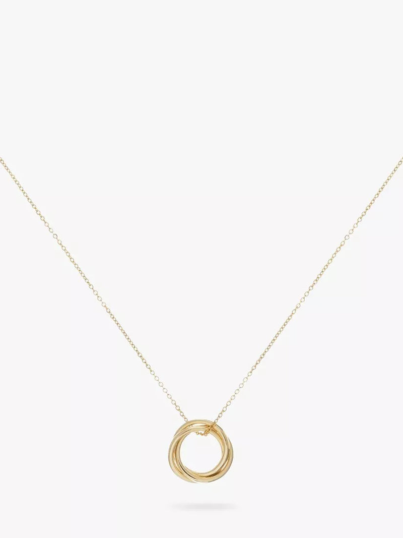 Auree gold pendant necklace 16 inch chain - British product
