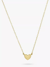 John Lewis Auree Verona Full Heart Pendant Necklace 40-45cm- Buy online at McGrocer