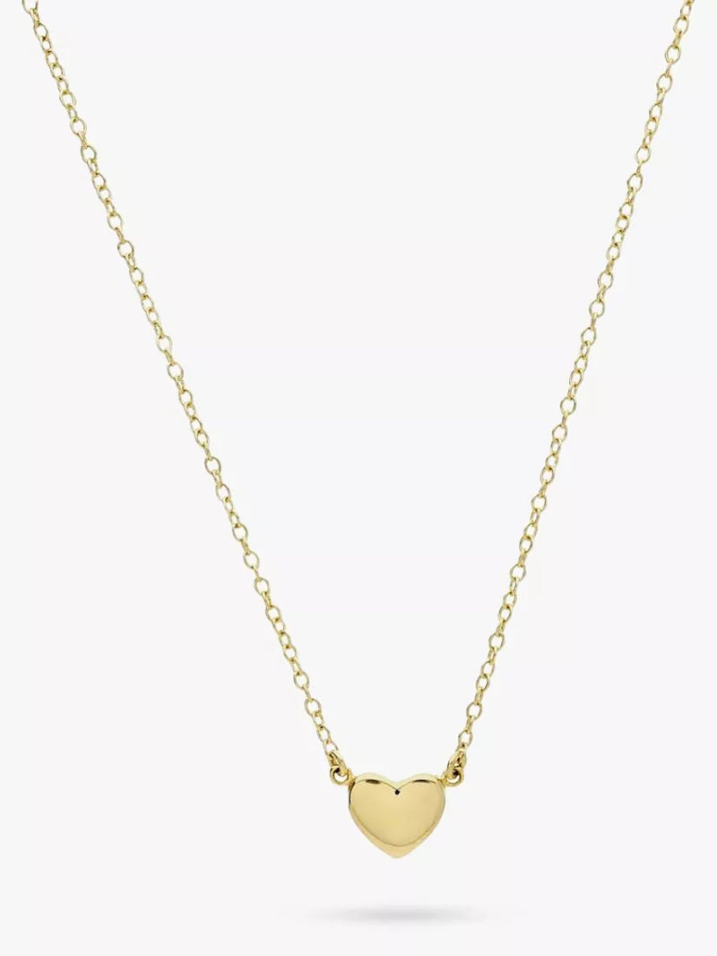 Collier pendentif cœur complet Auree 40-45cm (marque britannique)