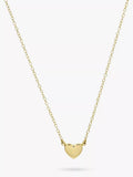 Collier pendentif cœur complet Auree 40-45cm (marque britannique)