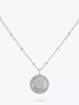John Lewis Auree Barcelona Birthstone Sterling Silver Necklace- Buy online at McGrocer