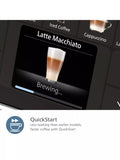 Philips Series 4400 EP4446/70 coffee machine, black, imported from the UK