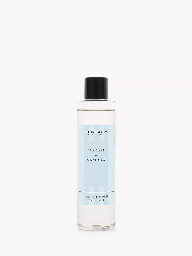 Stoneglow sea salt oakmoss diffuser refill 210ml, UK version