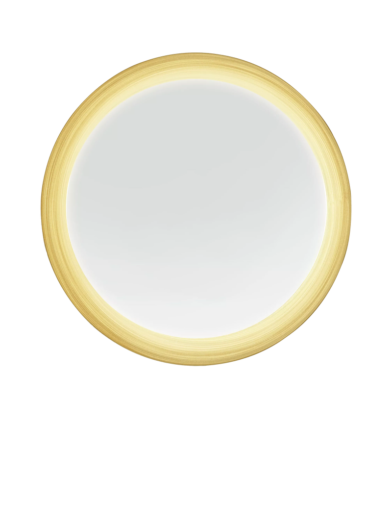John Lewis Illuminated Round Bathroom Tray Mirror, 60cm