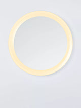 John Lewis John Lewis Illuminated Round Bathroom Tray Mirror, 60cm- Buy online at McGrocer