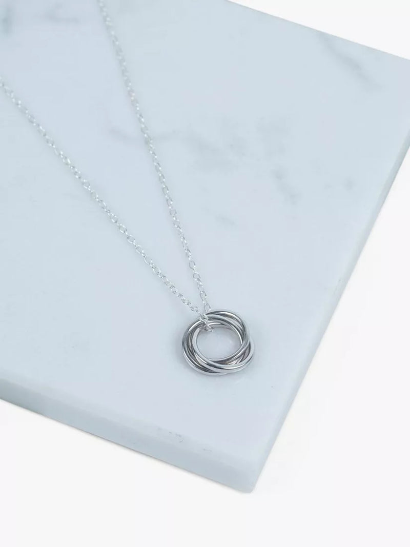 Auree Knightsbridge Russian Wedding Ring pendant necklace (British brand)
