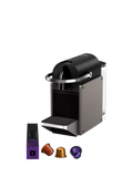 Nespresso titanium espresso and lungo coffee machine, imported from the UK