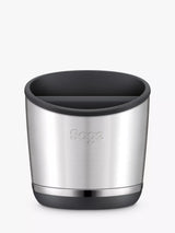 John Lewis Sage Luxe 20 Puck Knock Box Stainless Steel Espresso Accessory- Buy online at McGrocer