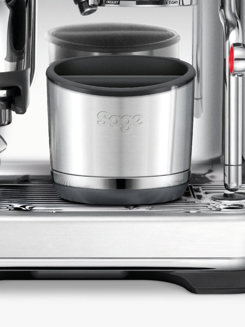 Sage Luxe Knock Box container for 10 Puck espresso waste (British brand)