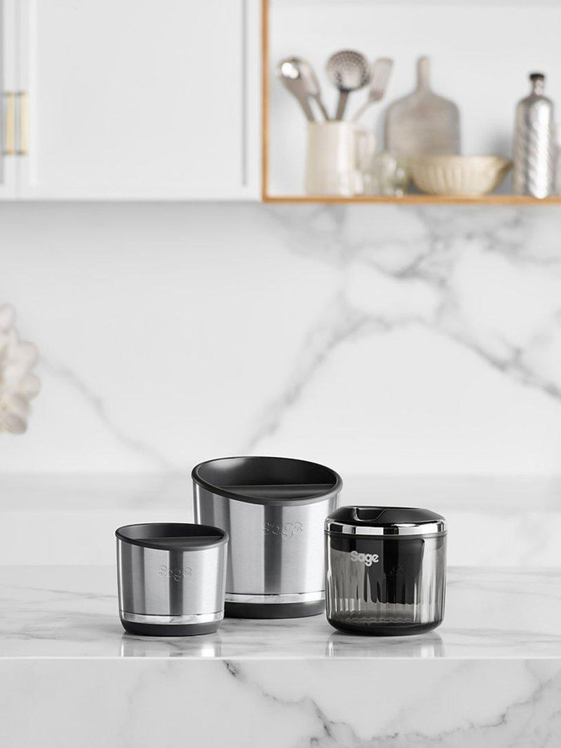 Sage Luxe Knock Box container for 10 Puck espresso waste (British brand)