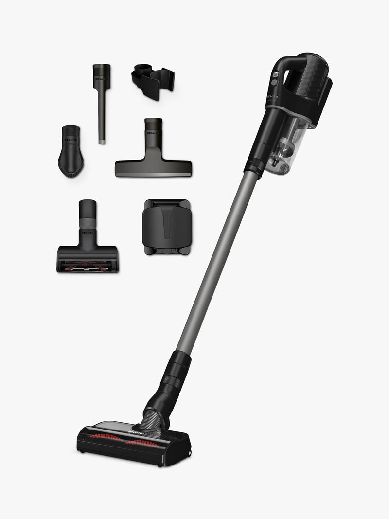 Miele Duoflex HX1 Cat & Dog cordless vacuum cleaner in Obsidian Black, imported from the UK
