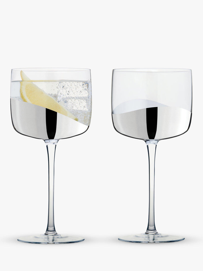 Anton Studio Designs Wave Gin Glasses Set Of 2 550ml - British product