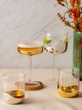 Anton Studio Designs Wave Gin Glasses Set Of 2 550ml - British product