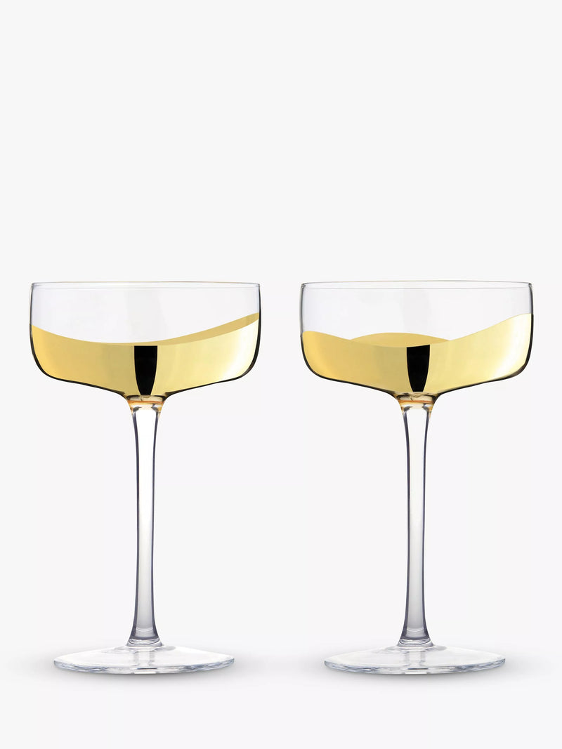 Anton Studio Designs Wave Coupe Cocktail Glass 250ml - British product