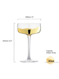 Anton Studio Designs Wave Coupe Cocktail Glass 250ml - British product