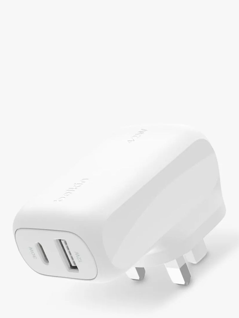 Belkin 42W dual wall charger, UK version