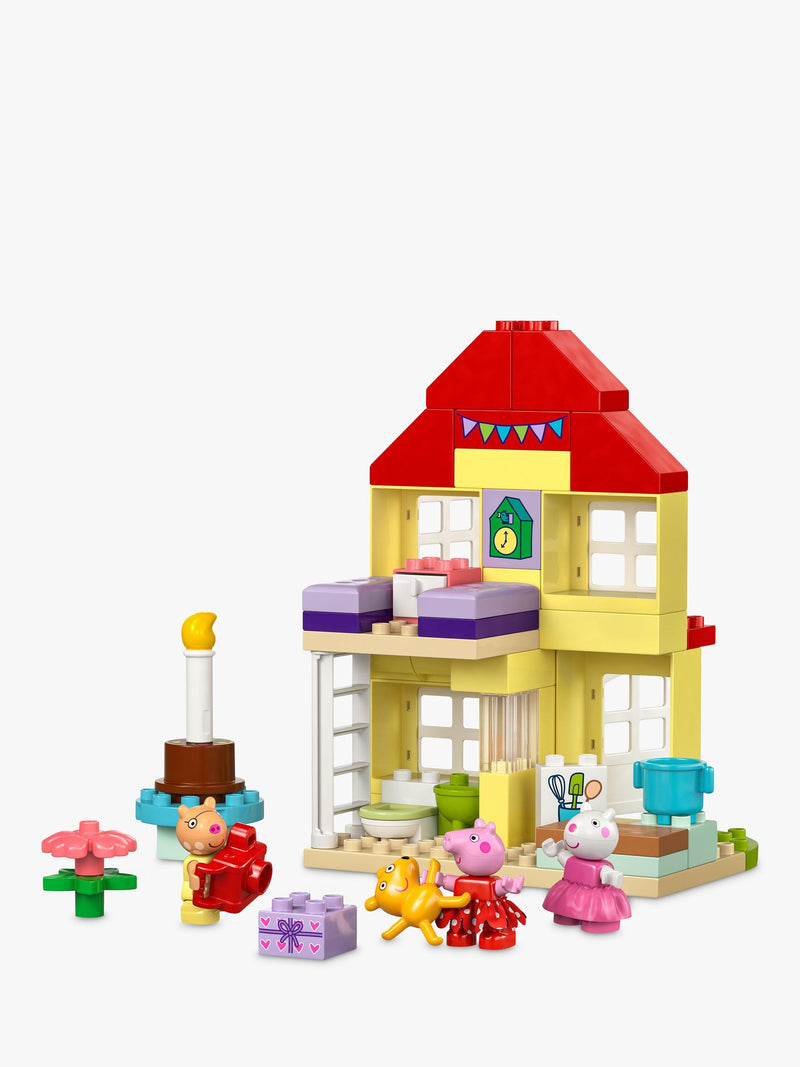 LEGO DUPLO Peppa Pig Birthday House 20+ pieces, UK version