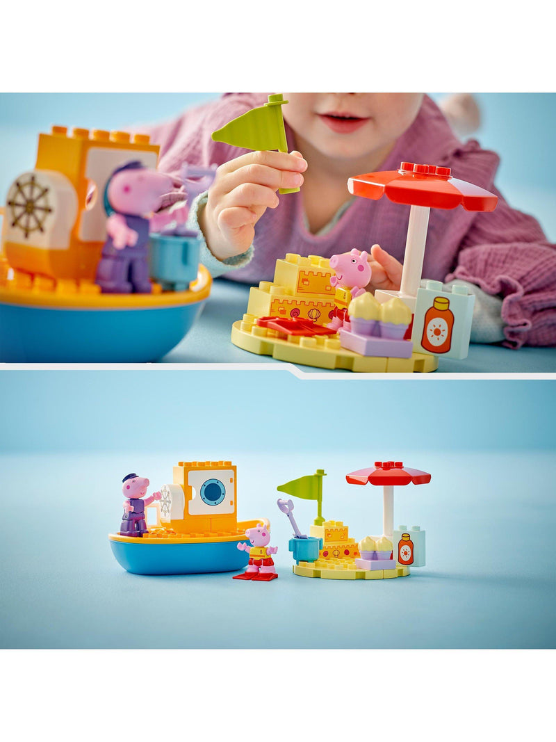 LEGO DUPLO Peppa Pig Boat Trip Construction Set, UK version