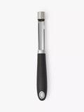 John Lewis Soft Grip Apple Corer Silver/Black, UK version